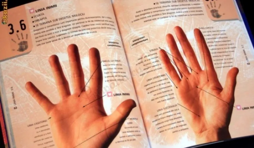 Chiromanţie sau cititul în palmă. Primii paşi ca să-ţi ghiceşti viitorul