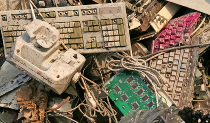 Deşeurile electrice şi electronice au atins un nivel-record, de 41,8 milioane de tone, în 2014