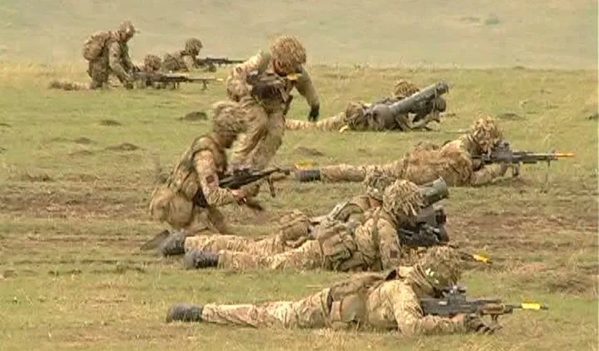 2.000 de militari NATO au simulat SCENE DE RĂZBOI, într-un poligon din Galaţi VIDEO