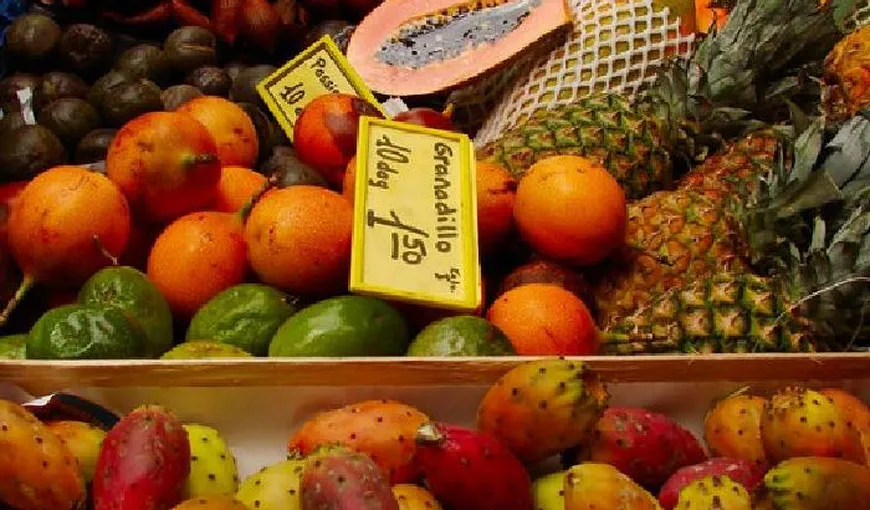 România, fruntaşă la exportul de banane. Importăm mere şi vişine şi vindem în străinătate fructe exotice
