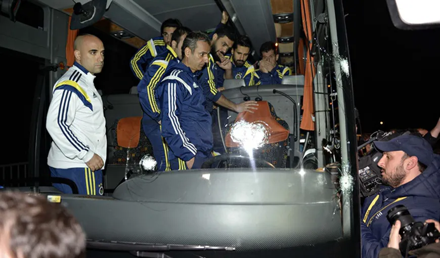 Meciul Fenerbahce – Mersin Idmanyurdu, amânat după atacul de sâmbătă