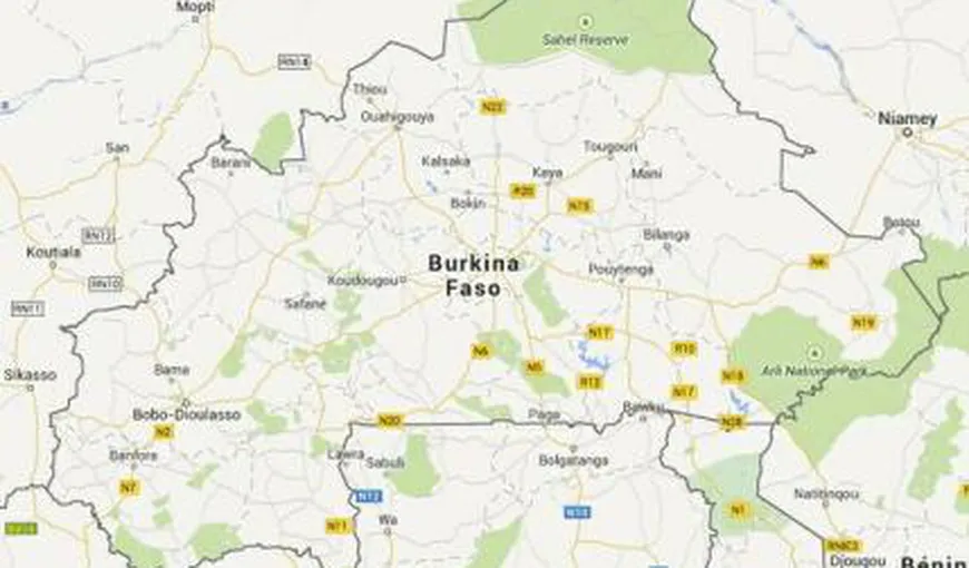 Armatele franceză şi americană ajută la căutarea ostaticului român din Burkina Faso