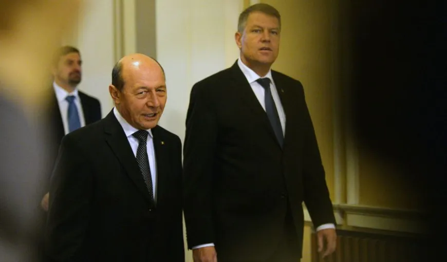 Traian Băsescu îl acuză pe Klaus Iohannis de „DEMAGOGIE”. Ce îi reproşează fostul preşedinte