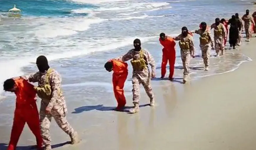 Statul Islamic a publicat o nouă înregistrare a uciderii creştinilor etiopieni în Libia VIDEO