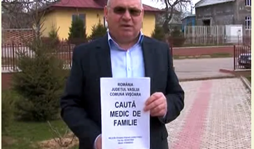 Situaţie DISPERATĂ. Oamenii dintr-un sat din Vaslui îşi caută medic de familie în Republica Moldova VIDEO