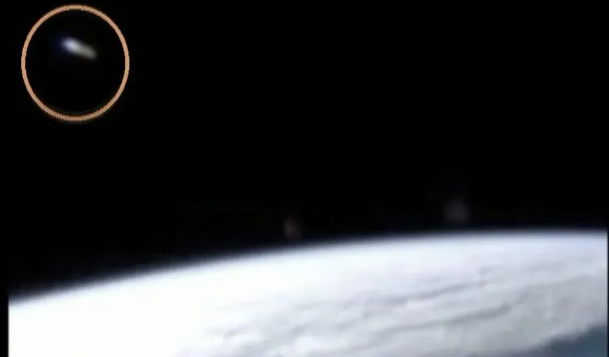 Navă spaţială, surprinsă de cei de la NASA, de pe ISS VIDEO
