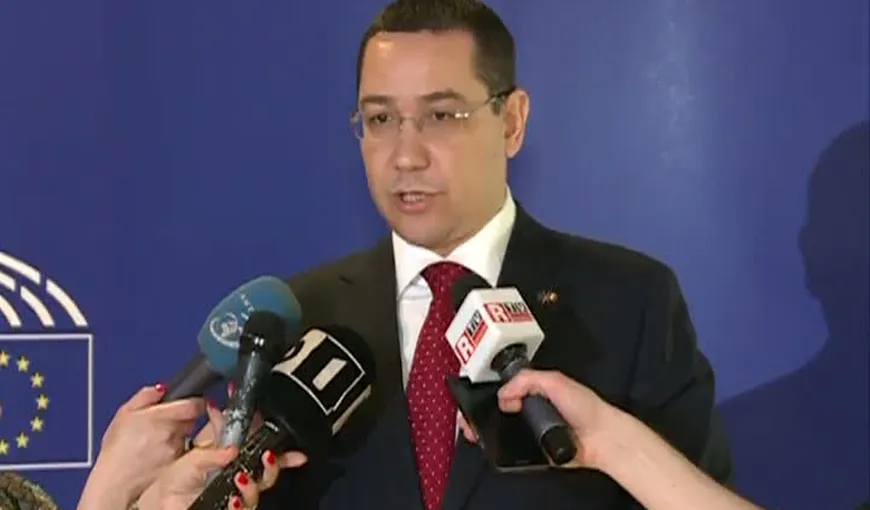 Victor Ponta: România ar trebui să aibă un tratament egal cu restul statelor membre în privinţa raportului MCV