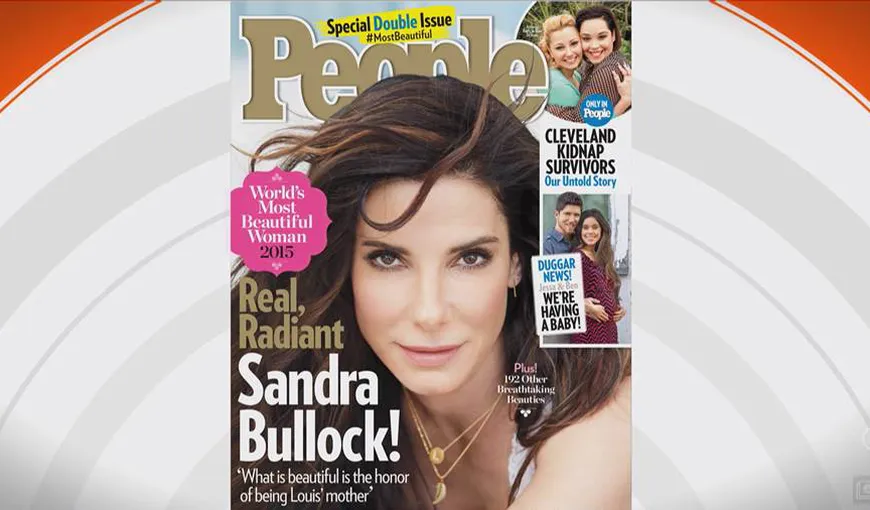 Sandra Bullock este cea mai frumoasă femeie din lume, conform revistei People