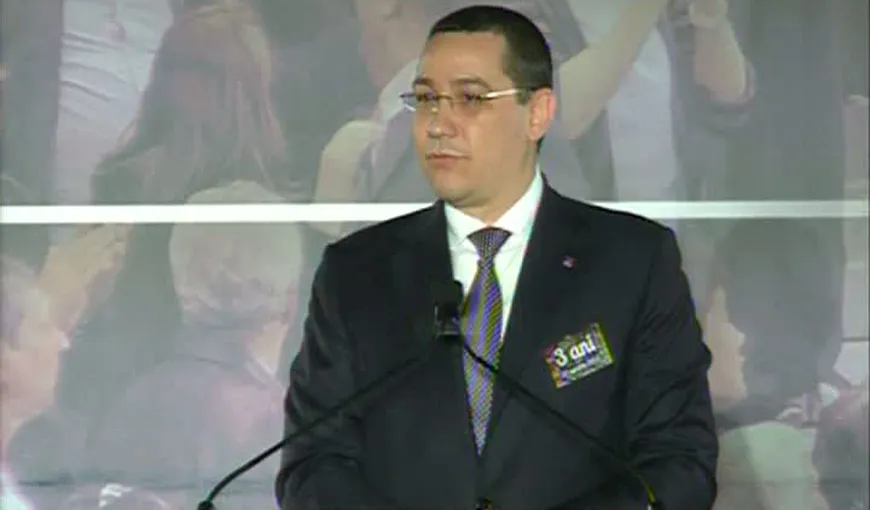 Victor Ponta, glumeţ la final de bilanţ: USL a promis premier PSD şi preşedinte PNL şi ne-am ţinut de cuvânt