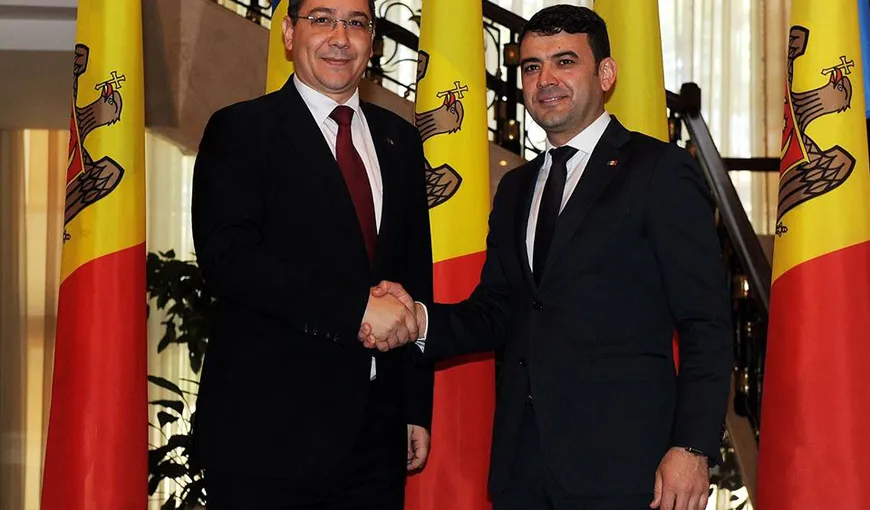Victor Ponta, la Chişinău: România are resursele necesare să investească în Republica Moldova