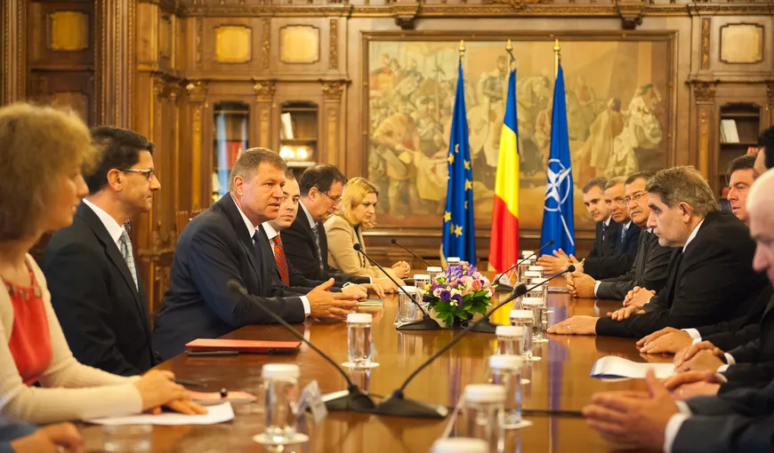 Klaus Iohannis s-a întâlnit la Cotroceni cu membrii Grupului minorităţilor naţionale