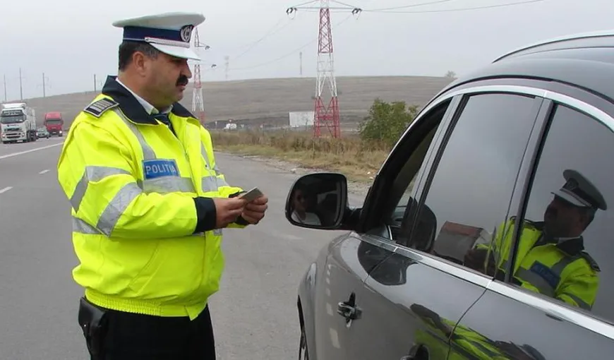 Zeci de şoferi au rămas fără permis, în urma unei razii a poliţiei rutiere în BUCUREŞTI VIDEO