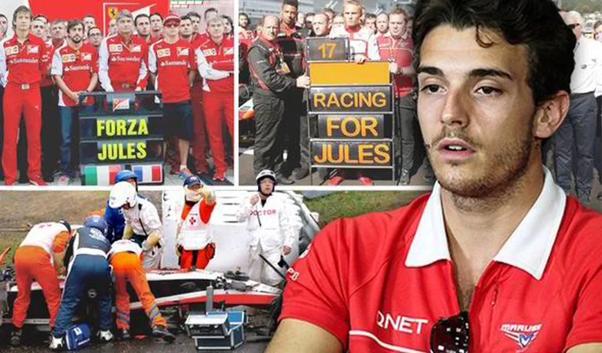 Zi de doliu în Formula 1: Jules Bianchi a fost înmormântat pe melodia „Hotel California”