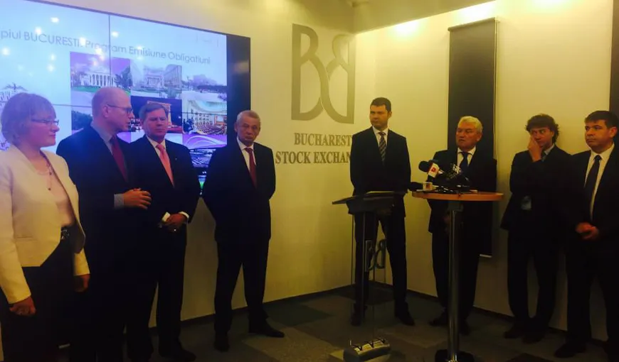 Primăria Capitalei a lansat pentru prima dată obligaţiuni la Bursa de Valori Bucureşti