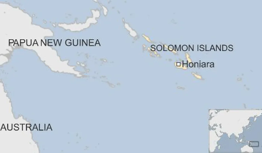 Insulele Solomon- Papua Noua Guinee: Cutremur de pământ cu magnitudinea de 7,2. Alertă de tsunami
