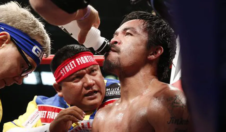 Manny Paquiao a boxat cu umărul rupt împotriva lui Floyd Mayweather. Filipinezul va fi operat
