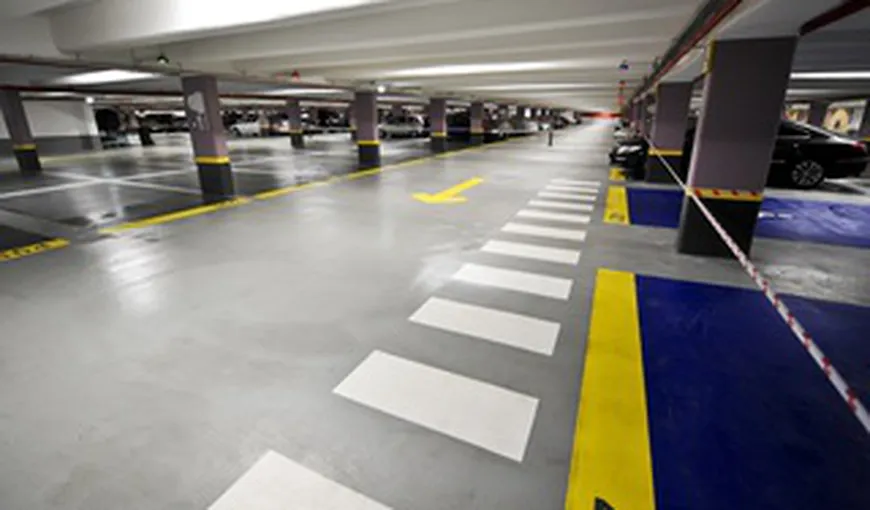 Două rampe noi de acces în parcarea subterană de la Teatrul Naţional