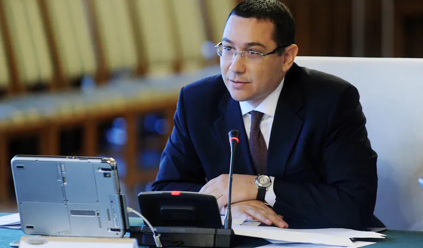 Ponta: Vreau să exprimăm în Guvern un punct de vedere pozitiv pe noua lege „Big Brother”