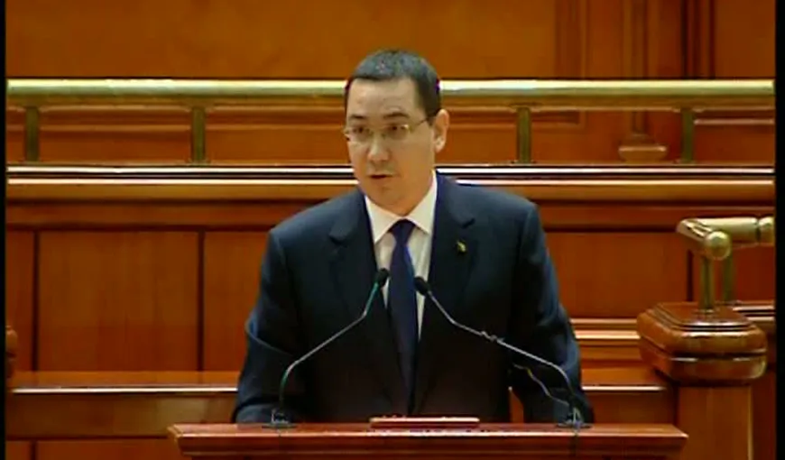 Victor Ponta în Parlament pe 2 iunie. „Voi prezenta direcţiile viitoare de dezvoltare ale României”
