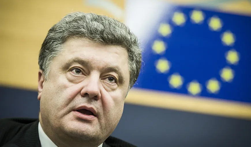 Petro Poroşenko numeşte Acordul de la Minsk o pseudo-încetare a focului