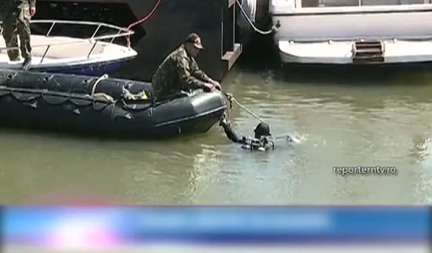Tragedie la Hârşova. Scafandrii caută trupul unui student care s-a aruncat în Dunăre VIDEO