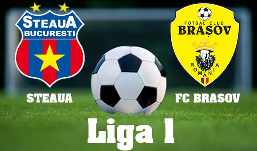 FC BRASOV – STEAUA 2-3. Rusescu salvează campioana, Steaua rămâne în cursa pentru titlu