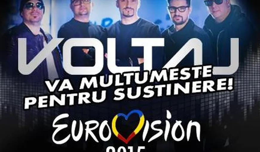 EUROVISION 2015: Cu cine se bate Voltaj în FINALA EUROVISION