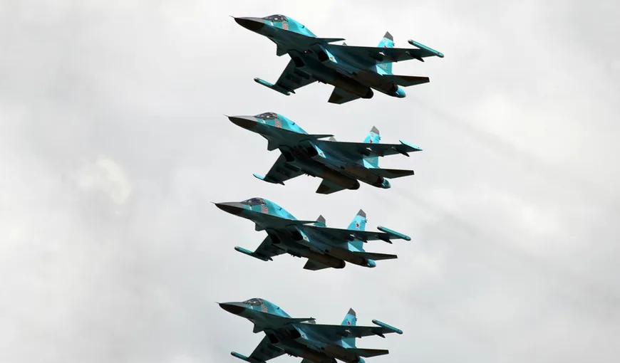 Incidente periculoase cu avioane militare, în Rusia, în apropiere de graniţa cu Ucraina