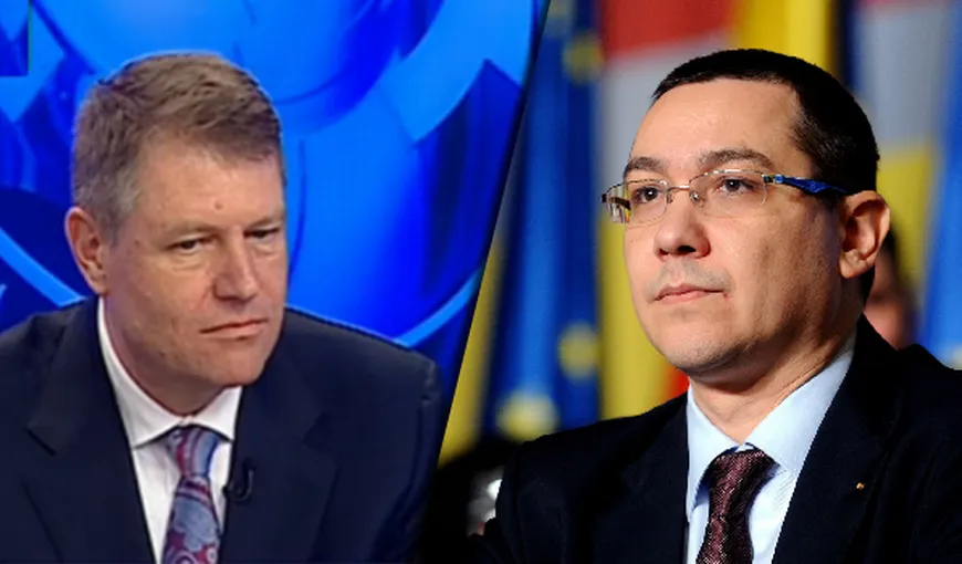 Ridicol: Iohannis se plânge că Ponta nu i-a urat „La mulţi ani”