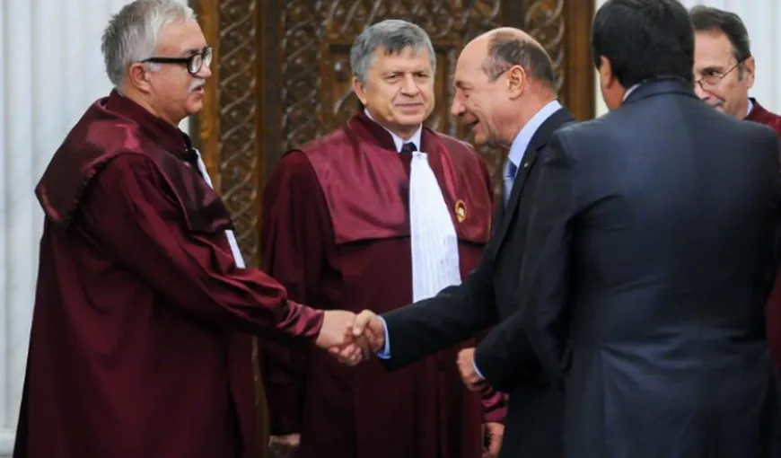 Băsescu, despre audierea mai multor judecători CCR: Nu pot fi traşi la răspundere pentru vot