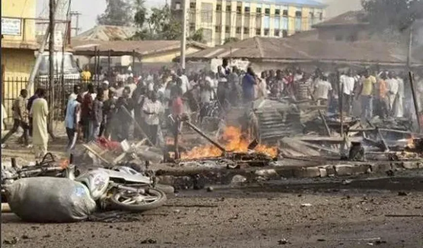 Atac sinucigaş în Nigeria. Cel puţin 20 de persoane au fost ucise şi 50 au fost rănite