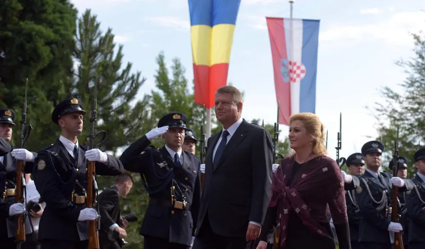 Iohannis: România şi Croaţia ar avea de câştigat în urma integrării europene a Balcanilor de Vest