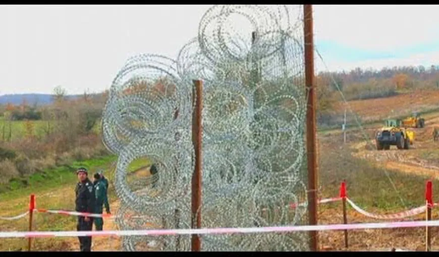 Ungaria ridică ZID de 4 metri la frontiera cu Serbia. Se teme de venirea imigranţilor