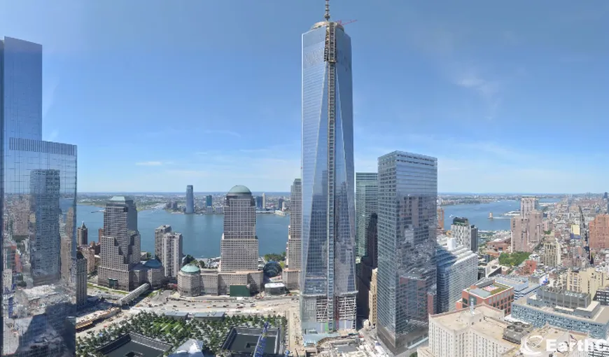 Time-lapse istoric. One World Trade Center, ce înlocuieşte turnurile gemene, ridicat în 2 minute VIDEO