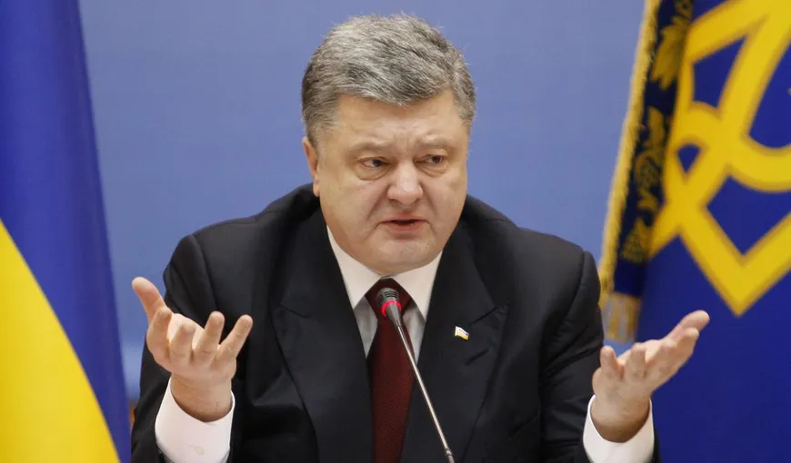 Petro Poroşenko a constatat că nu s-a întâmplat nimic după Acordurile de la Minsk