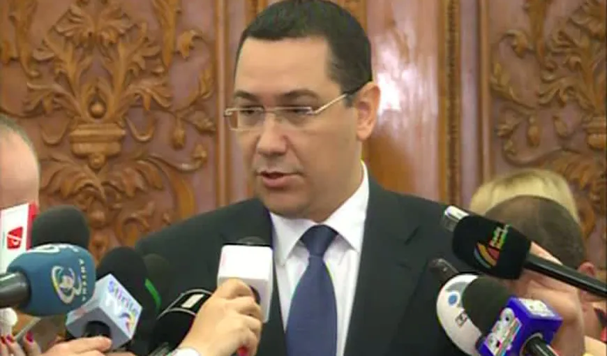 Victor Ponta, după anularea mitingului liberalilor: PDL-PNL au înţeles că democraţia înseamnă reguli, nu haos