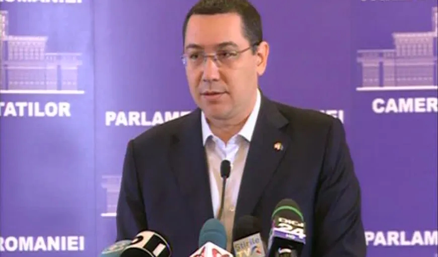 Victor Ponta NU DEMISIONEAZĂ: „Nu sunt o victimă. Acuzarea mea are ca scop schimbarea guvernului”