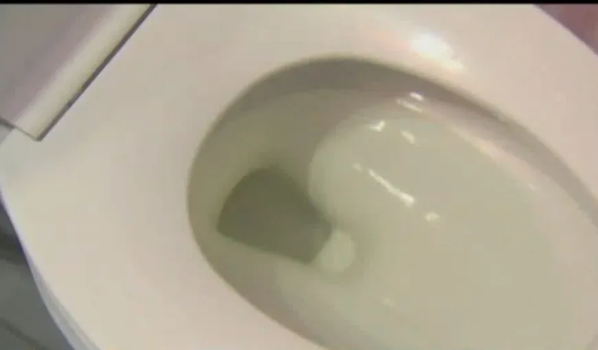 Descoperire ciudată într-o toaletă ÎNFUNDATĂ. Ce a găsit o tânără de 17 ani în WC a îngrozit-o VIDEO