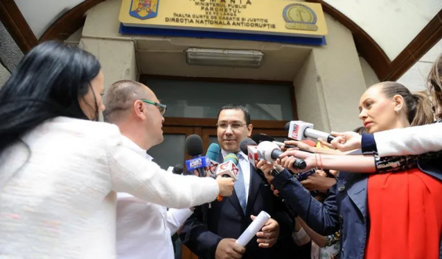 Avocatul lui Victor Ponta, la DNA după ce deputaţii au respins cererea de începere a urmăririi penale VIDEO