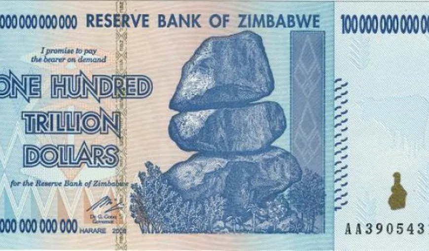 Hiperinflaţie în Zimbabwe: Trebuie să ai un munte de cash ca să-ţi iei un meniu la McDonald’s