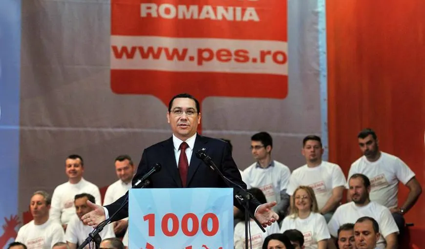 Ponta: Adversarii independenţei noastre economice încearcă să blocheze aplicarea Codului fiscal