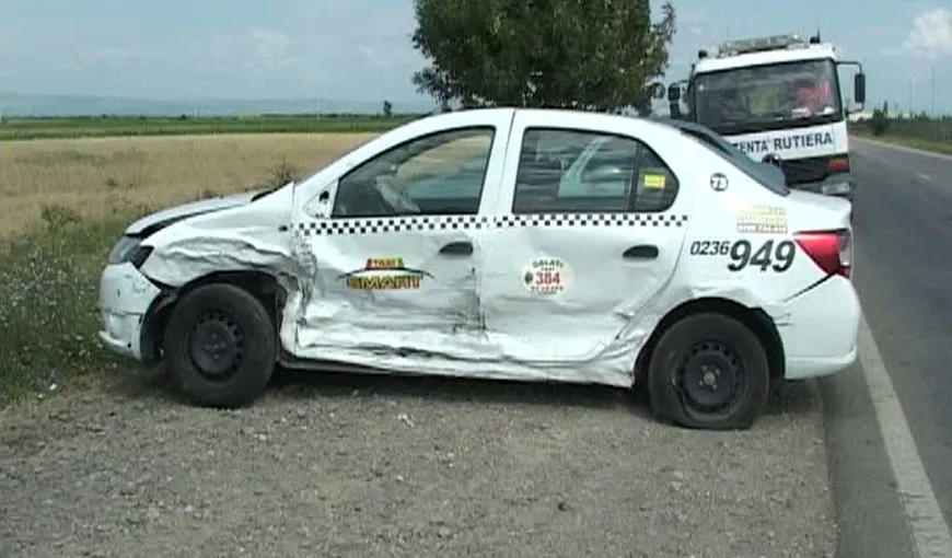 Şoferul unui TIR a provocat un accident în lanţ, în Buzău: Trei persoane au ajuns la spital