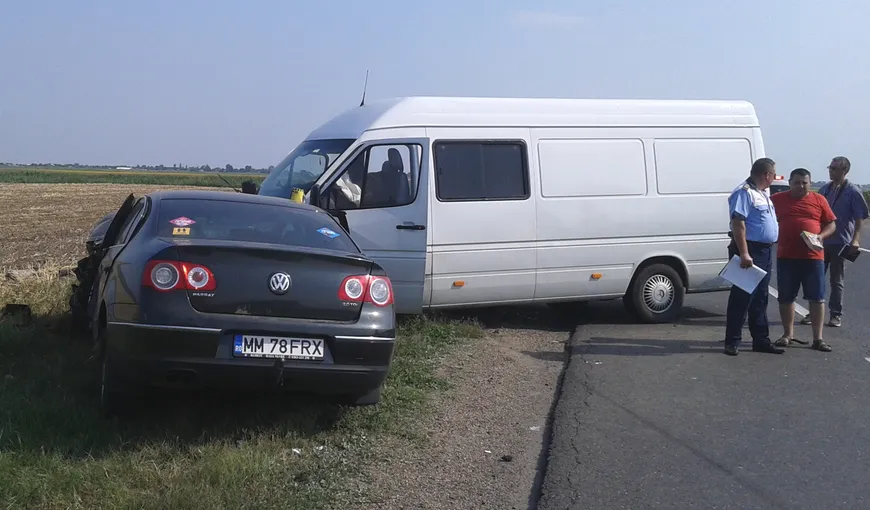 Accident TERIBIL pe DN 2, în Vrancea. Patru persoane au fost rănite