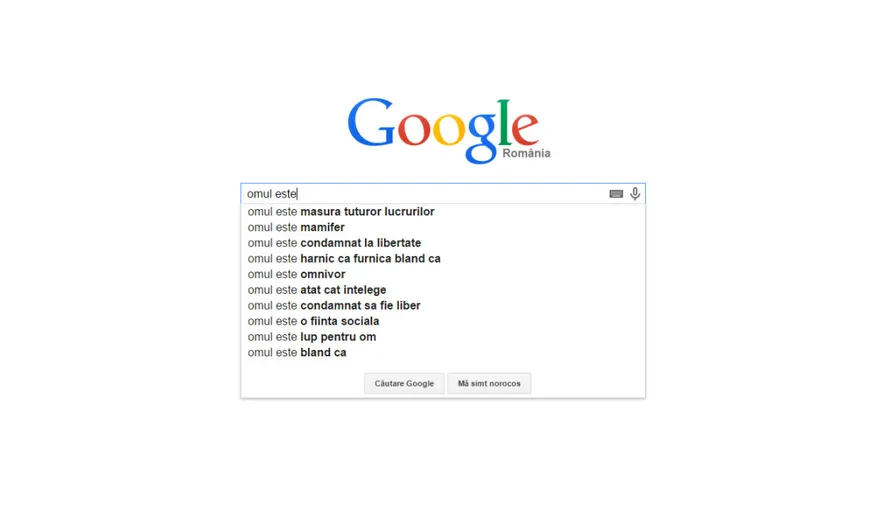 Google ştie tot, dar spune lucruri şocante despre femei şi români