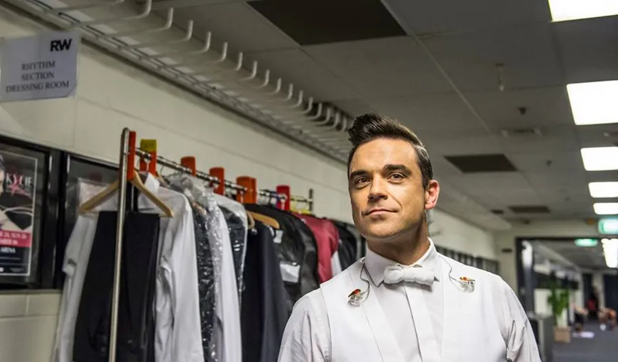 Robbie Williams, implicat într-un accident rutier în Capitală