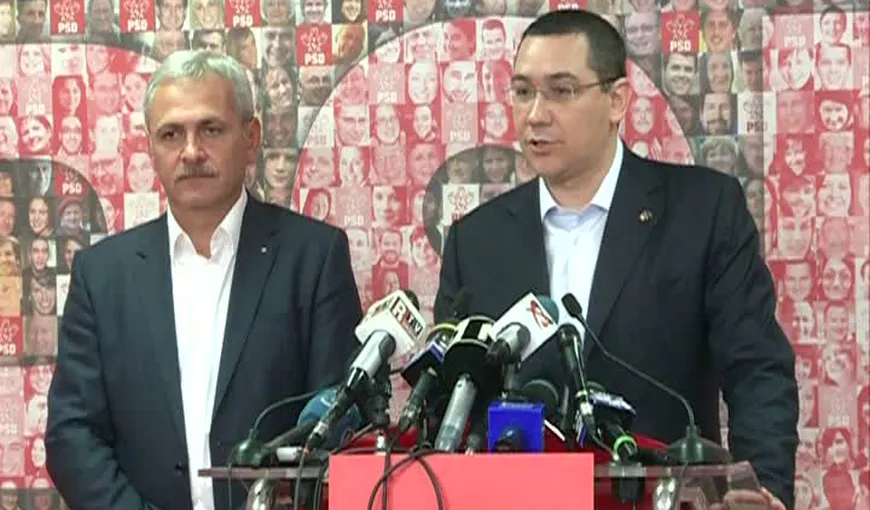 Victor Ponta: Nu sunt PROSTĂNAC, să mă apuc să-l sap pe Liviu Dragnea. Suntem o echipă