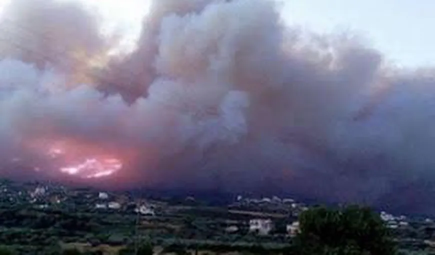 Incendiile din Grecia sunt sub control, însă riscul rămâne „foarte ridicat”