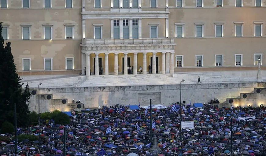 REFERENDUM GRECIA: 44,1% dintre greci ar vota DA, 43,7%, în favoarea unui răspuns „Nu”