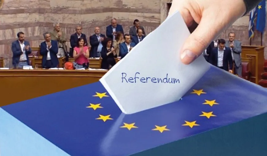 Referendum în Grecia. Votul pentru DA îl devansează, pentru prima dată, pe cel pentru NU
