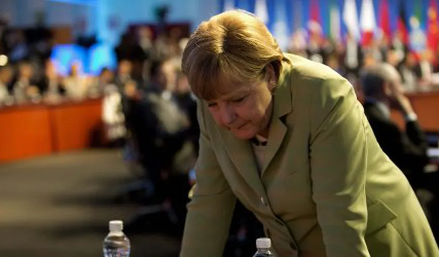 Angela Merkel a leşinat în public
